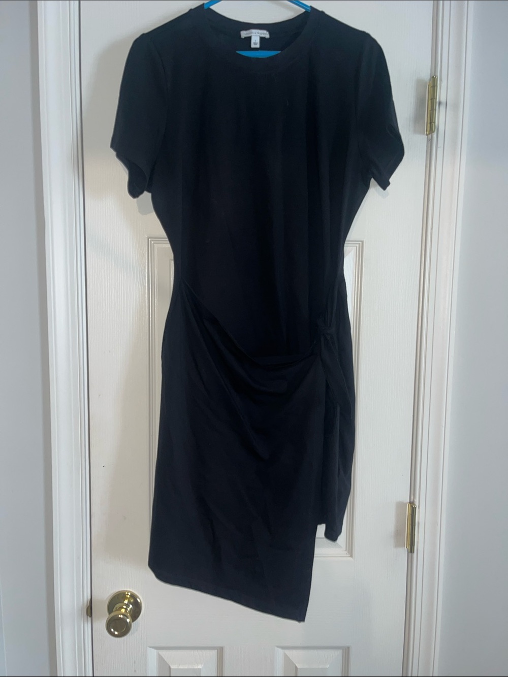 Faux wrap dress